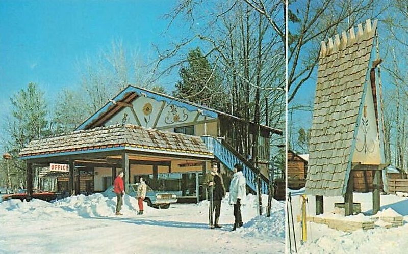Sun n Snow Motel - Vintage Postcard (newer photo)